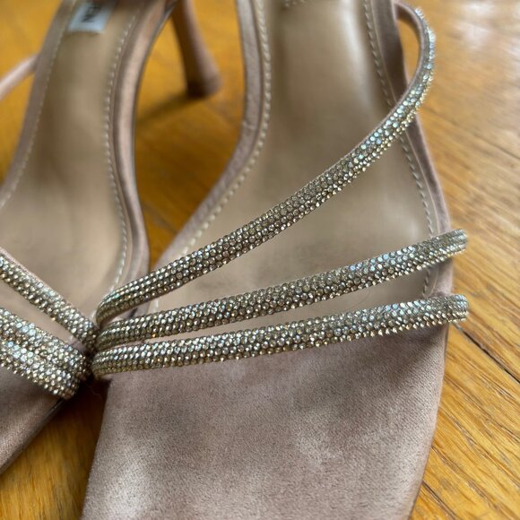 Steve Madden Strappy Sparkly Heel - Size 6.5 Women - Picture 10 of 12